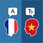 Logo of French Vietnamese Translator android Application 