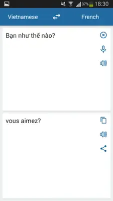 French Vietnamese Translator android App screenshot 0