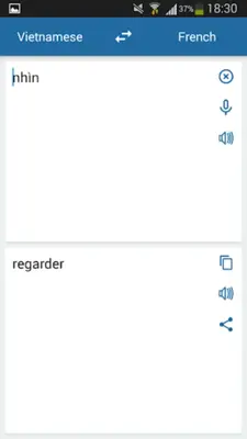 French Vietnamese Translator android App screenshot 2